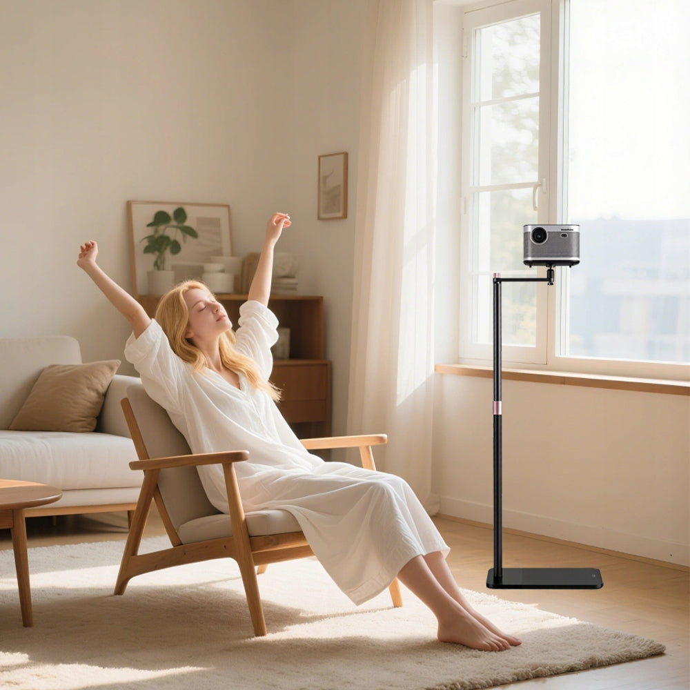 PROJECTOR STAND WITH HEIGHT ADJUSTMENT 90.5-135CM ROTATION Model 6856468