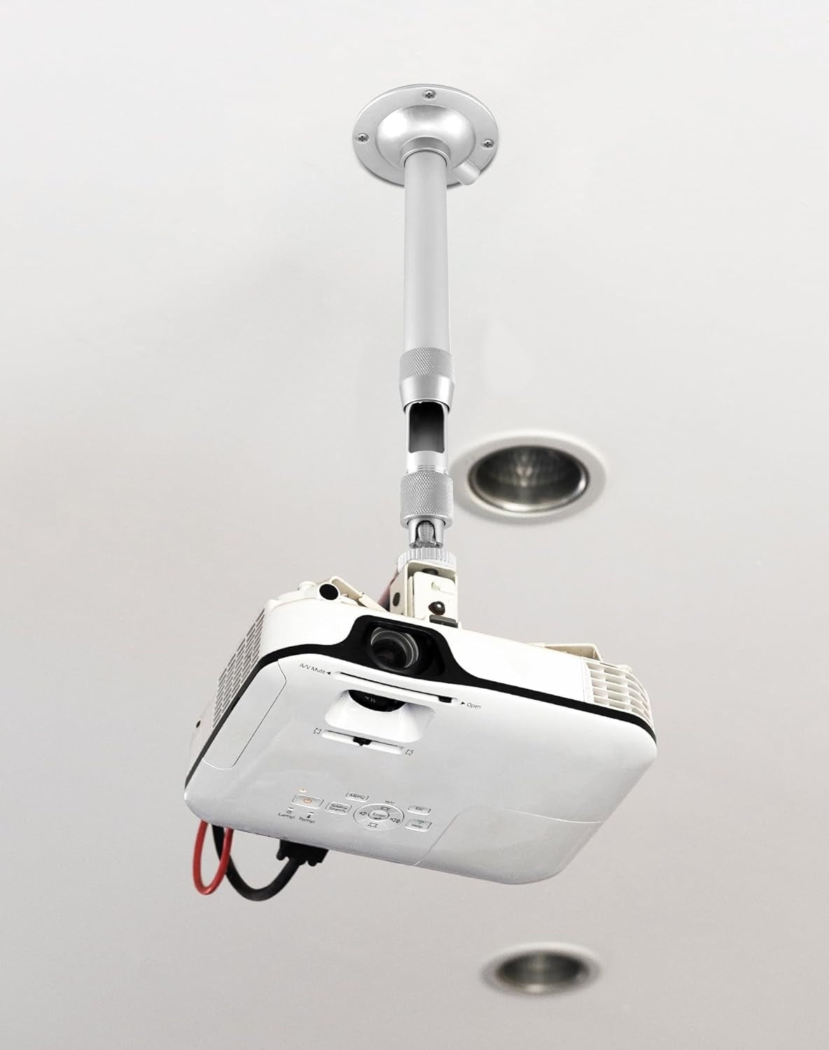 PROJECTOR WALL MOUNT 20-40CM ALUMINUM 5KG Manufacturer code UCHWYT PROJEKTORA SUFITOWY ŚCIENNY ALUMI