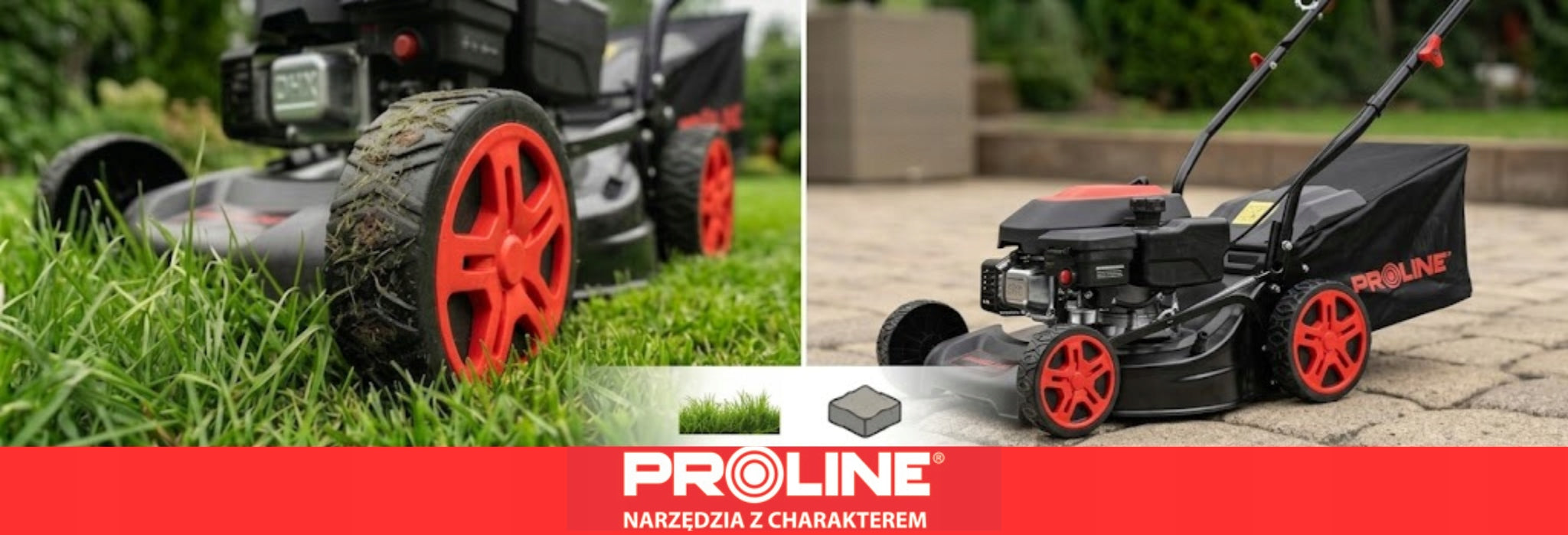 PROLINE DIESEL LAWN MOWER WITHOUT DRIVE WITH ADJUSTABLE 41cm, 131cc, 3HP Manufacturer code P30040