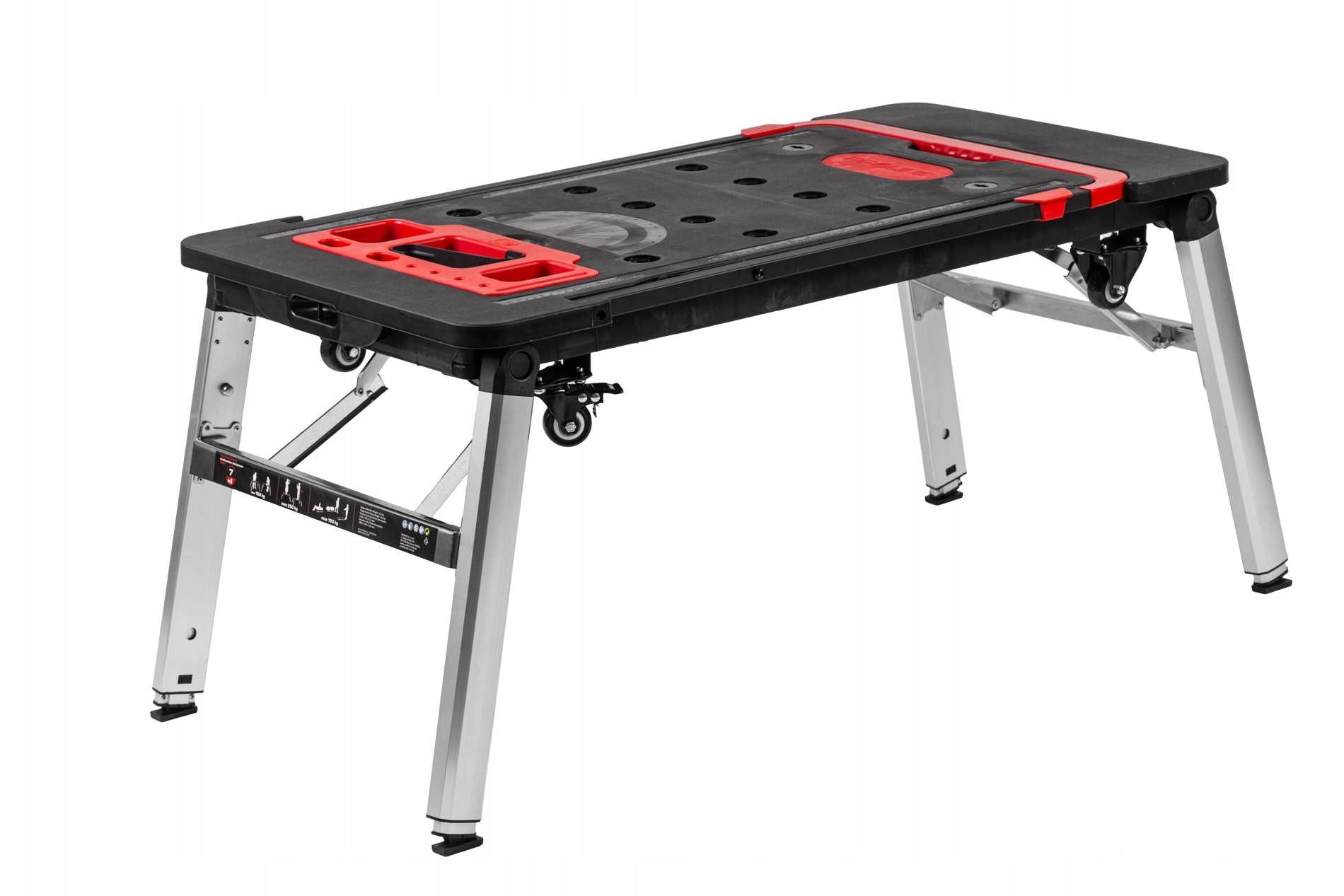 PROLINE Workbench folding trolley 7in1 1390x590x780mm 62001 Manufacturer code 62001