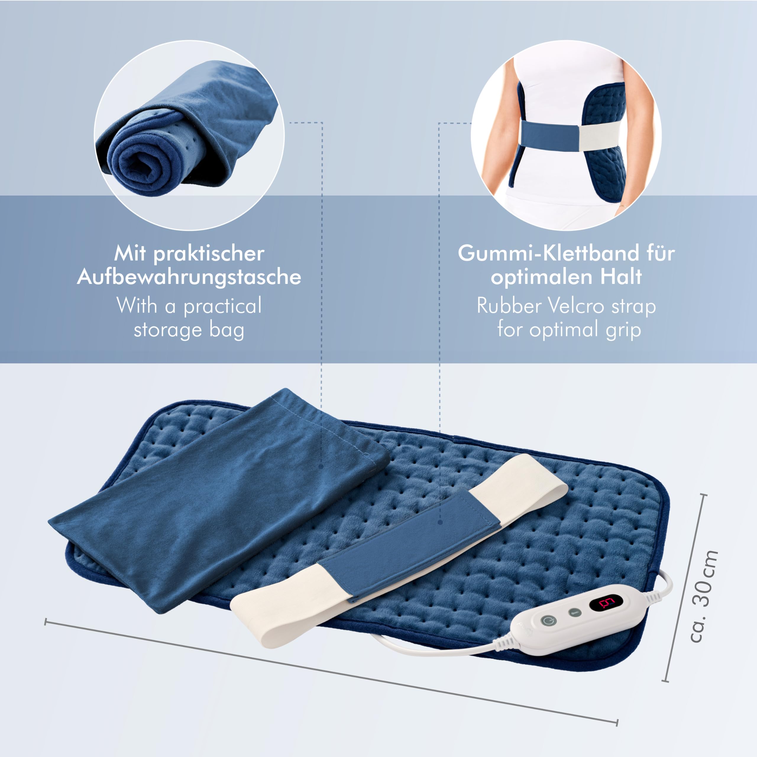 PROMED Electric Pillow 6 Temperatures Heater XXL 60x30 cm Packaging status original