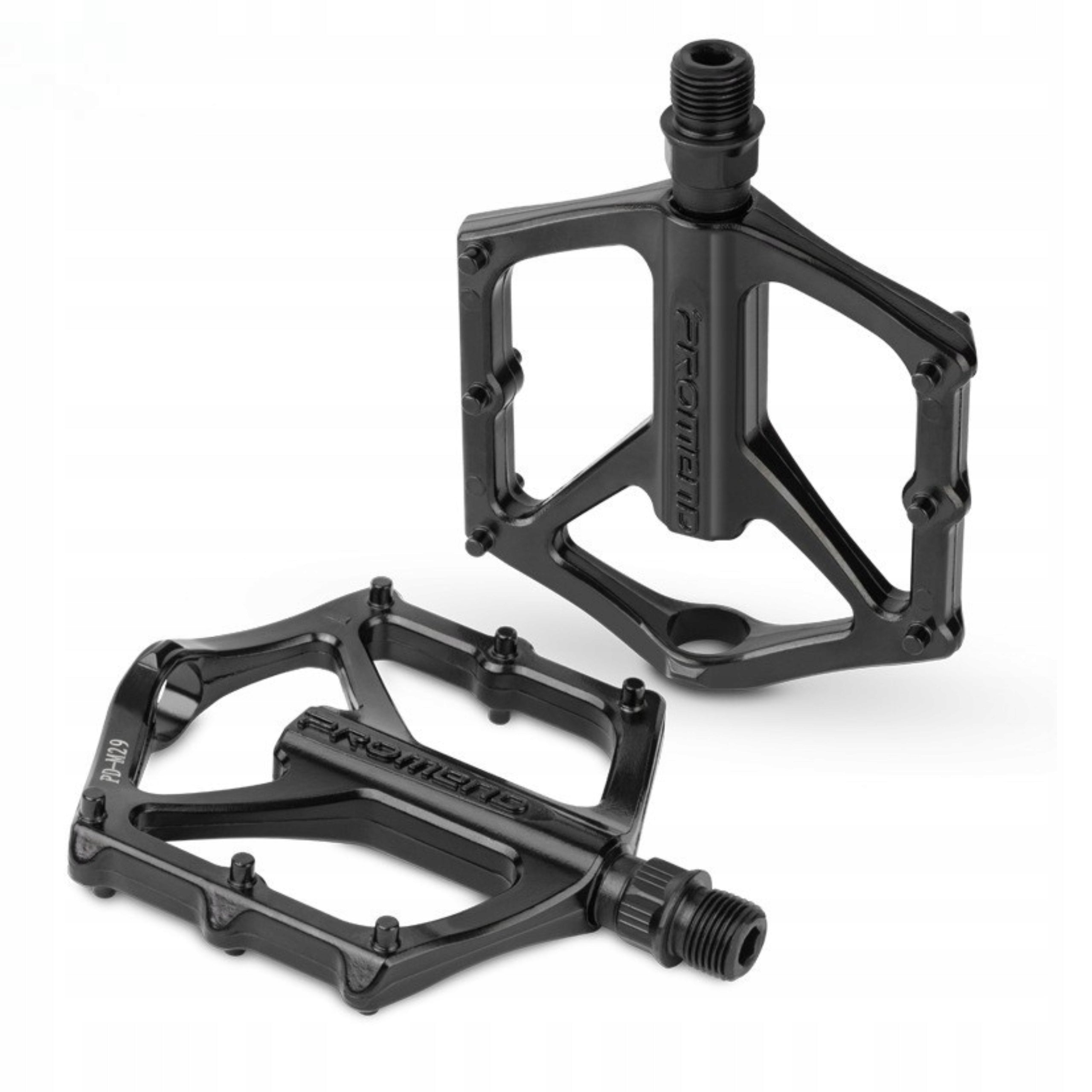 PROMEND ALUMINUM PLATFORM BIKE PEDALS FOR MTB BIKE SET OF 2 Dedicated for cross bikes gravel bikes urban bikes MTB (mountain bikes) cyclocross bikes trekking bikes downhill bikes trail bikes