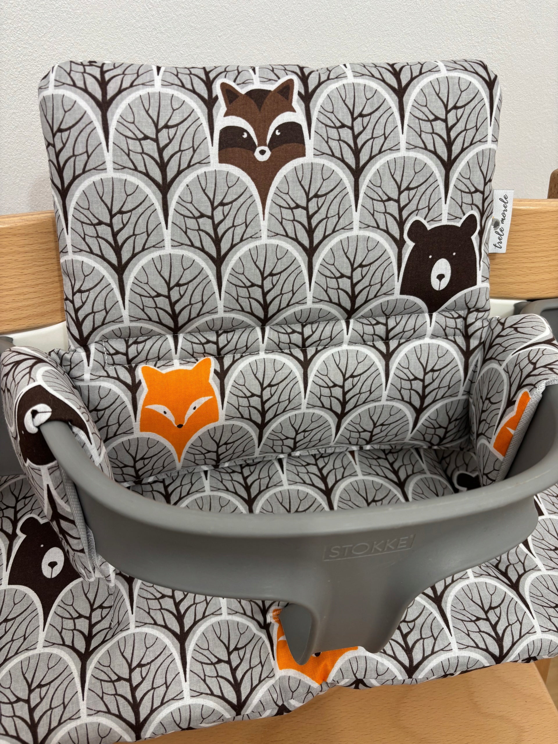 PROMOTION cotton pillows for Stokke Tripp Trapp 2in1 teddy bears fox raccoon