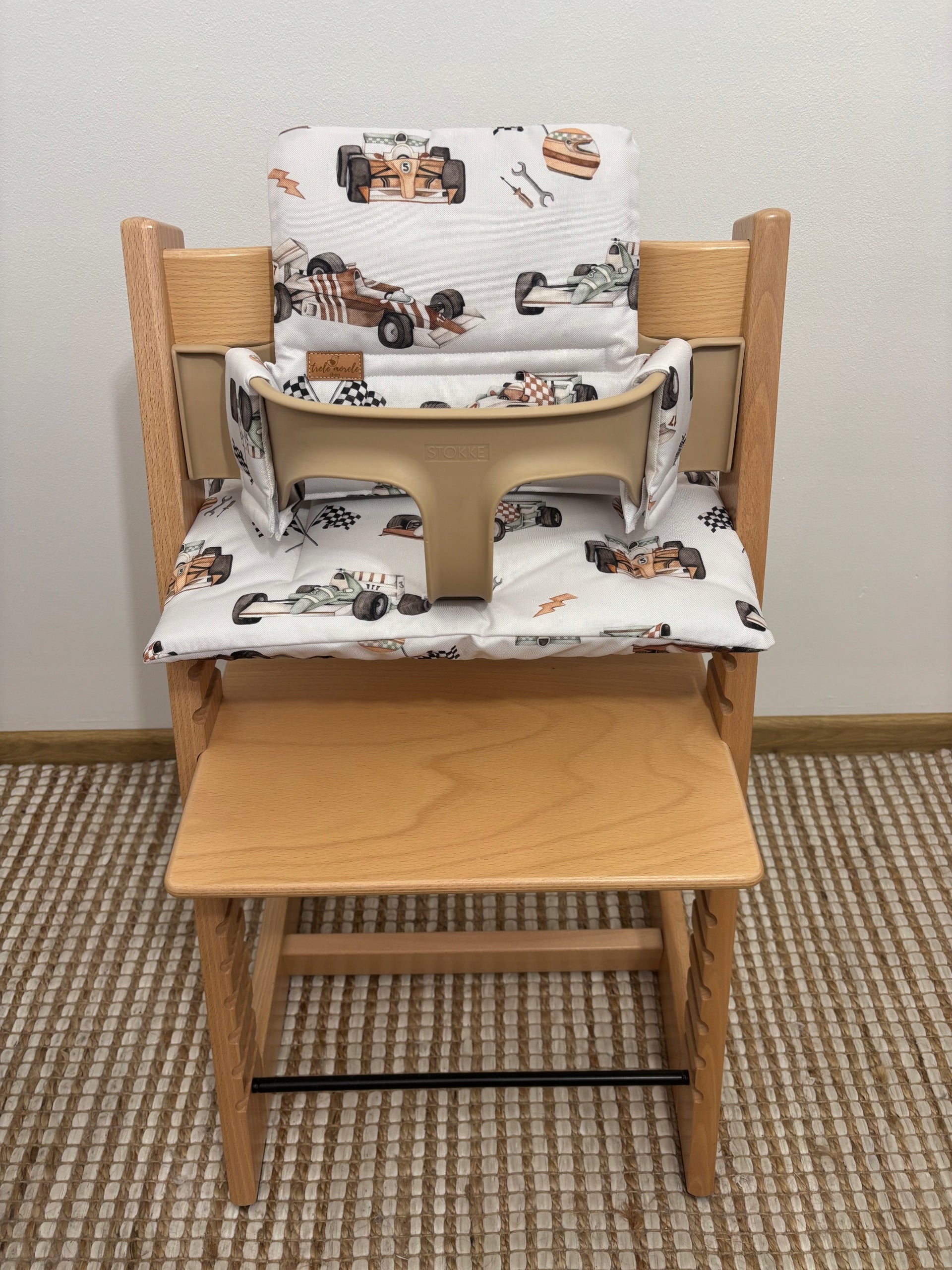 PROMOTION waterproof cushions for Stokke Tripp Trapp 2in1 racing cars Brand no brand