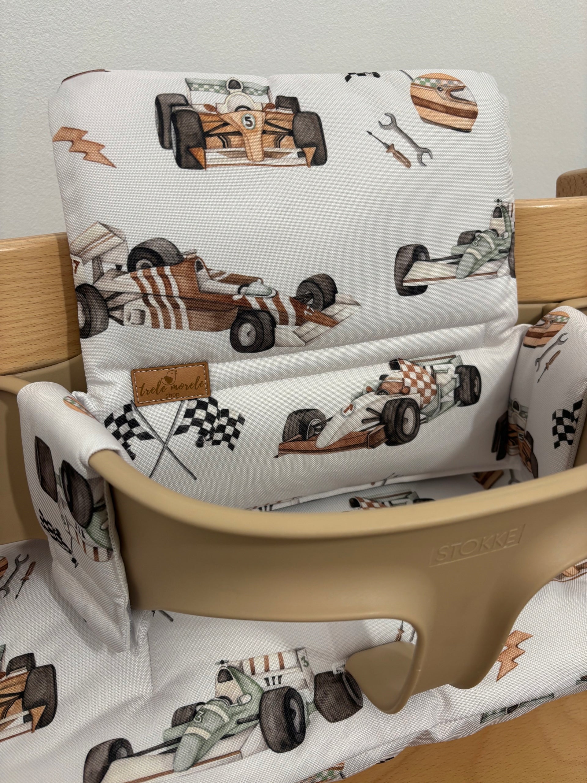 PROMOTION waterproof cushions for Stokke Tripp Trapp 2in1 racing cars