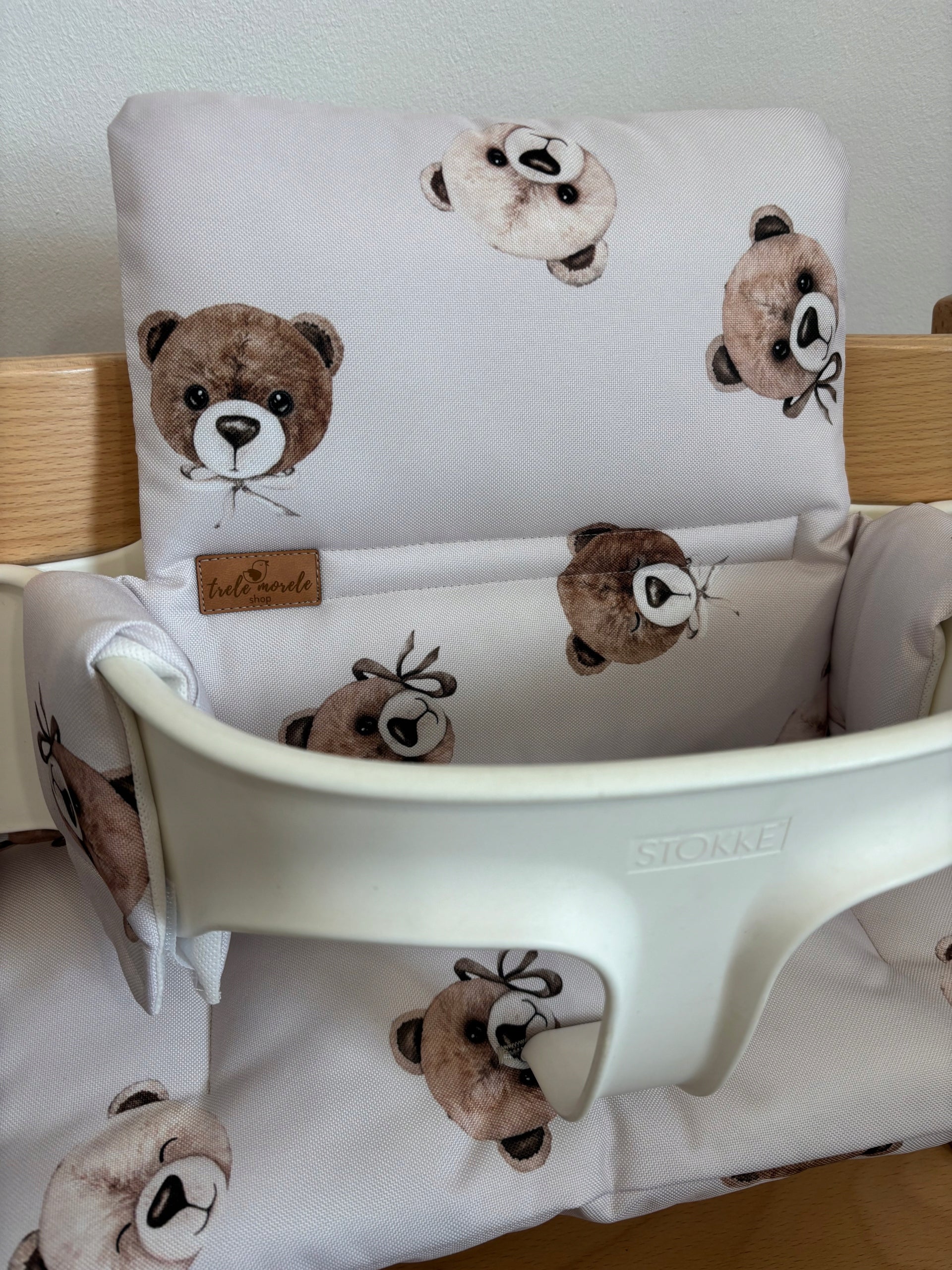PROMOTION waterproof pillows for Stokke Tripp Trapp 2in1 bears light beige Brand no brand