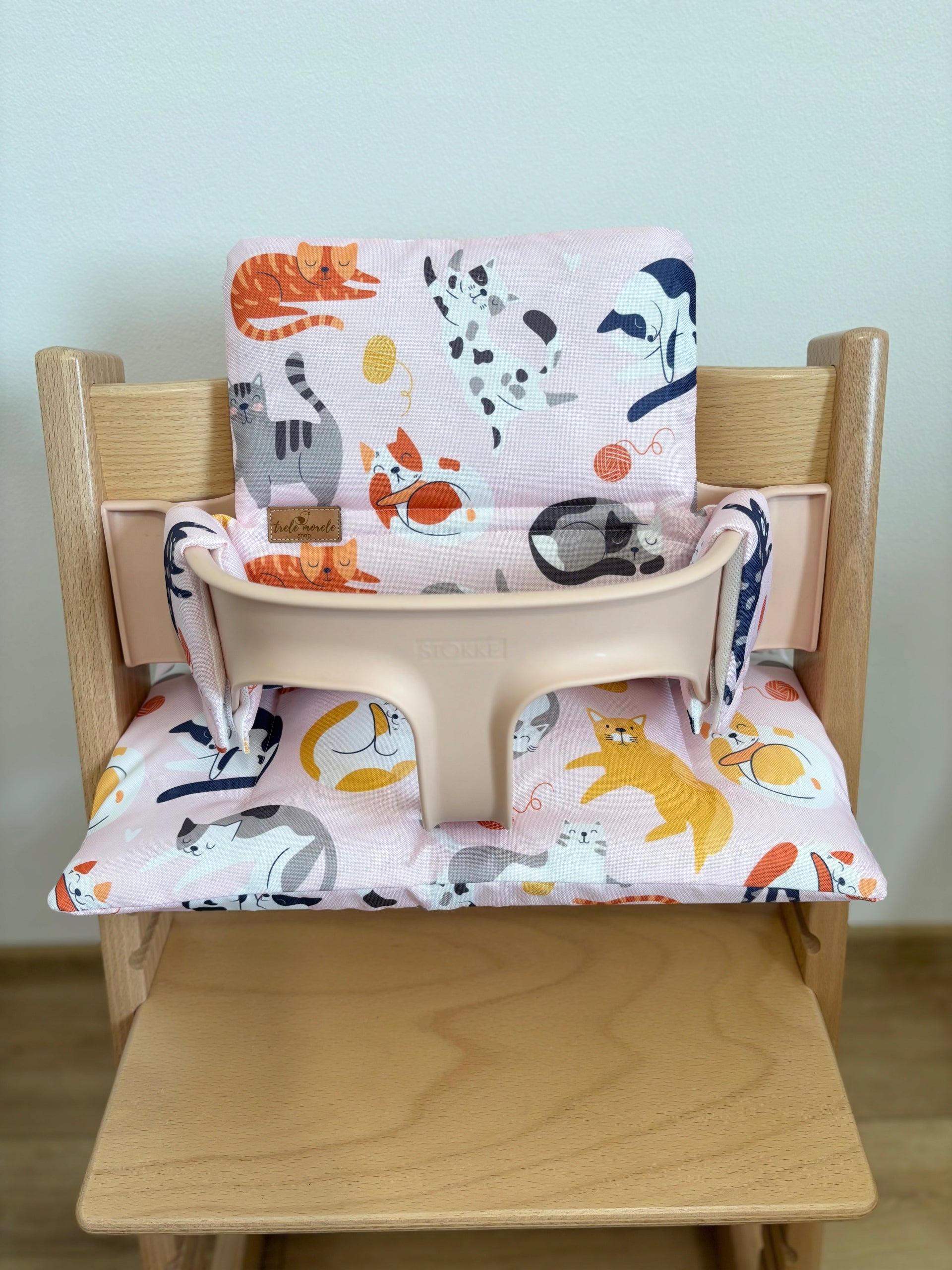 PROMOTION waterproof pillows for Stokke Tripp Trapp 2in1 cats roses Brand no brand