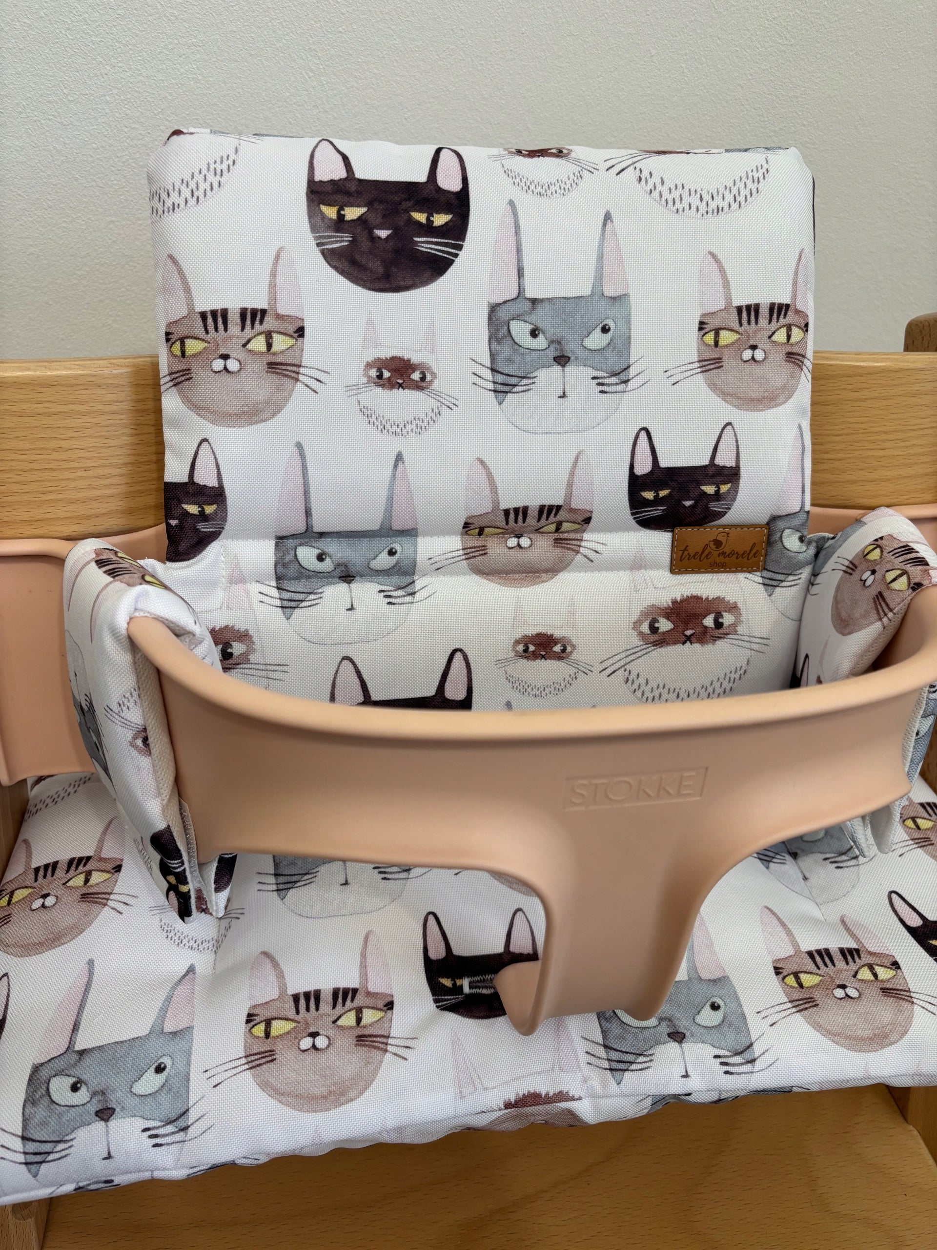 PROMOTION waterproof pillows for Stokke Tripp Trapp 2in1 cats white Brand no brand