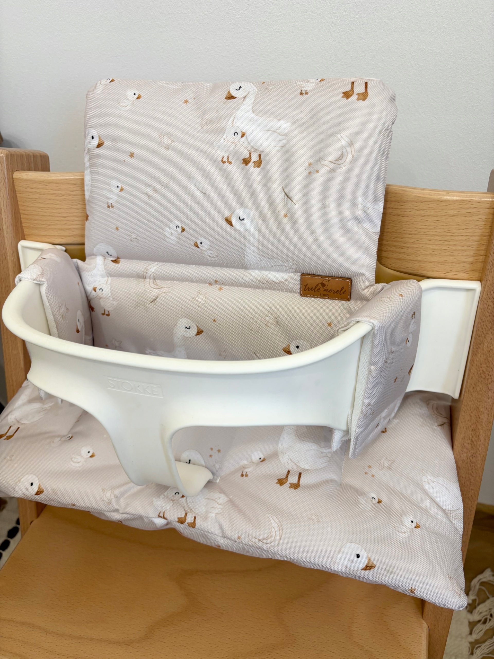 PROMOTION waterproof pillows for Stokke Tripp Trapp 2in1 goose beige Packaging status original