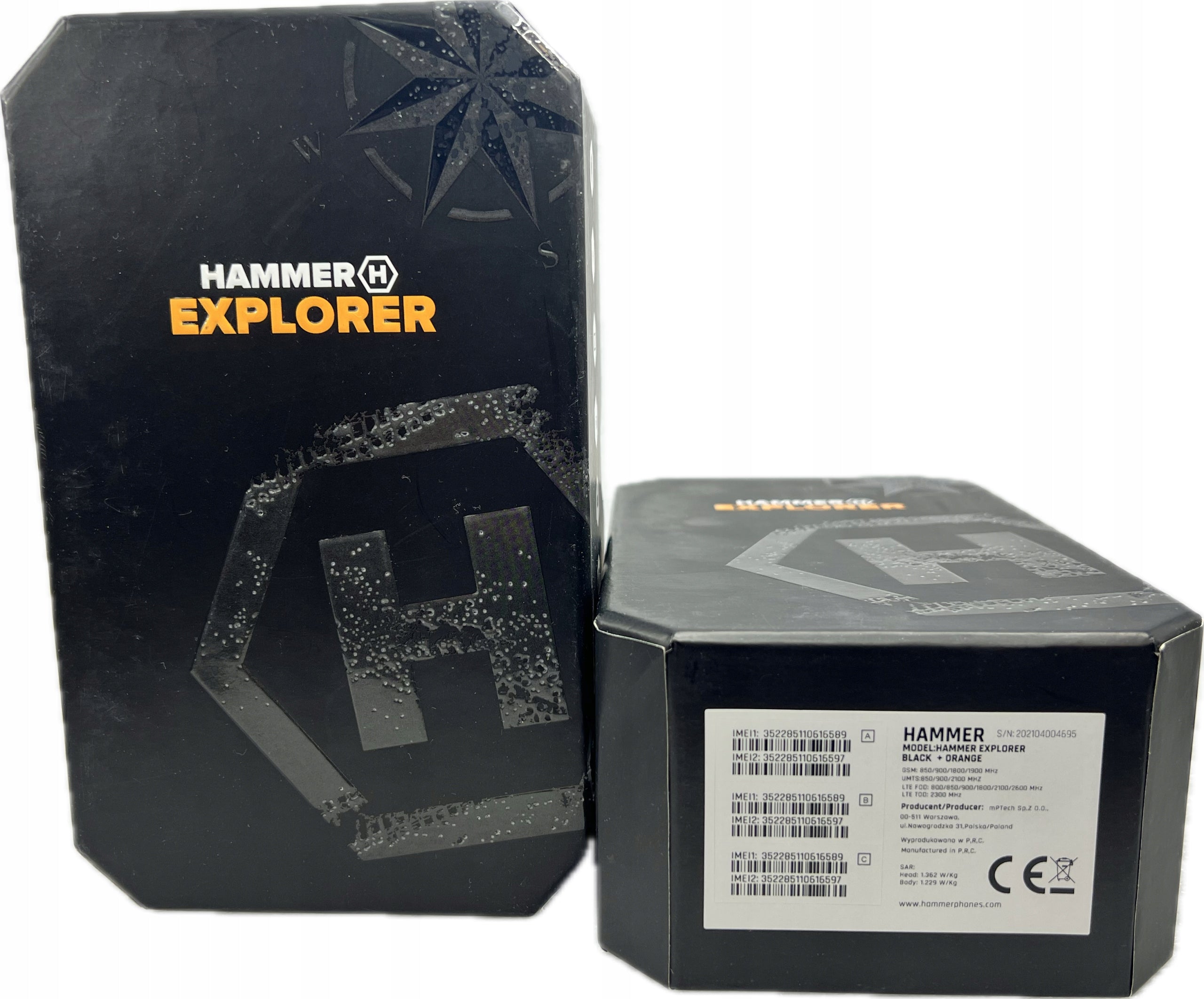PROOF Hammer Explorer 3/32GB 4G LTE DS 5,7" IP69 LASER NFC