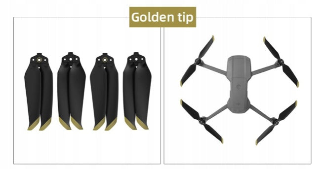 PROPELLERS FOR DRONE DJI Mavic Air 2 2S GOLD 4 PCS 7238 Batteries included no