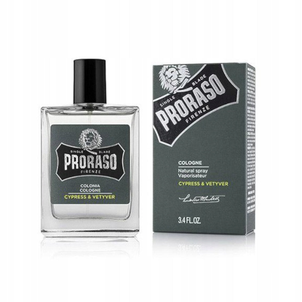 PRORASO CYPRES VETYVER COLOGNE 100ML Brand Proraso