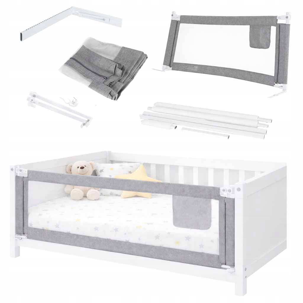PROTECTIVE BARRIER FOR BED SAFETY GATE PROTECTOR FOR BED 140CM