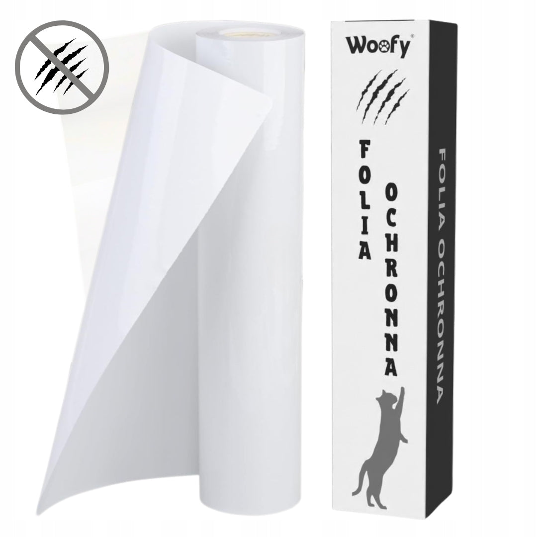 PROTECTIVE FILM AGAINST SCRATCHING ON FURNITURE THICK SELF-ADHESIVE 300x45cm Packaging status original