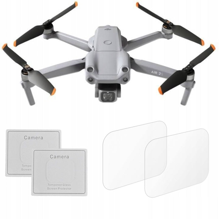 PROTECTIVE GLASS Sunnylife 9H DJI MAVIC AIR 2S - SET OF 2 (A2S-BHM656)