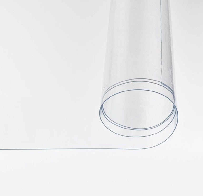 PROTECTIVE MAT – COUNTERTOP / TABLE 2MM PVC | SOFT GLASS 140x80cm Color transparent