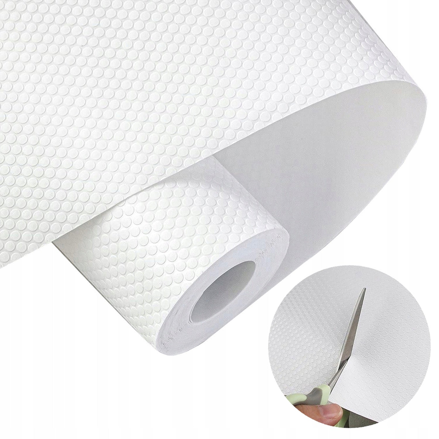 PROTECTIVE MAT FOR CABINET DRAWERS NON-SLIP 60CMX6M STAIN RESISTANT WHITE