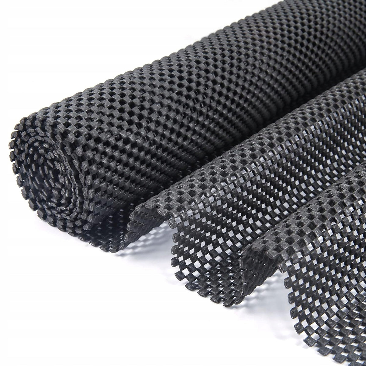 PROTECTIVE MAT FOR CABINET DRAWERS NON-SLIP 80x150cm STAIN RESISTANT BLACK Packaging status original