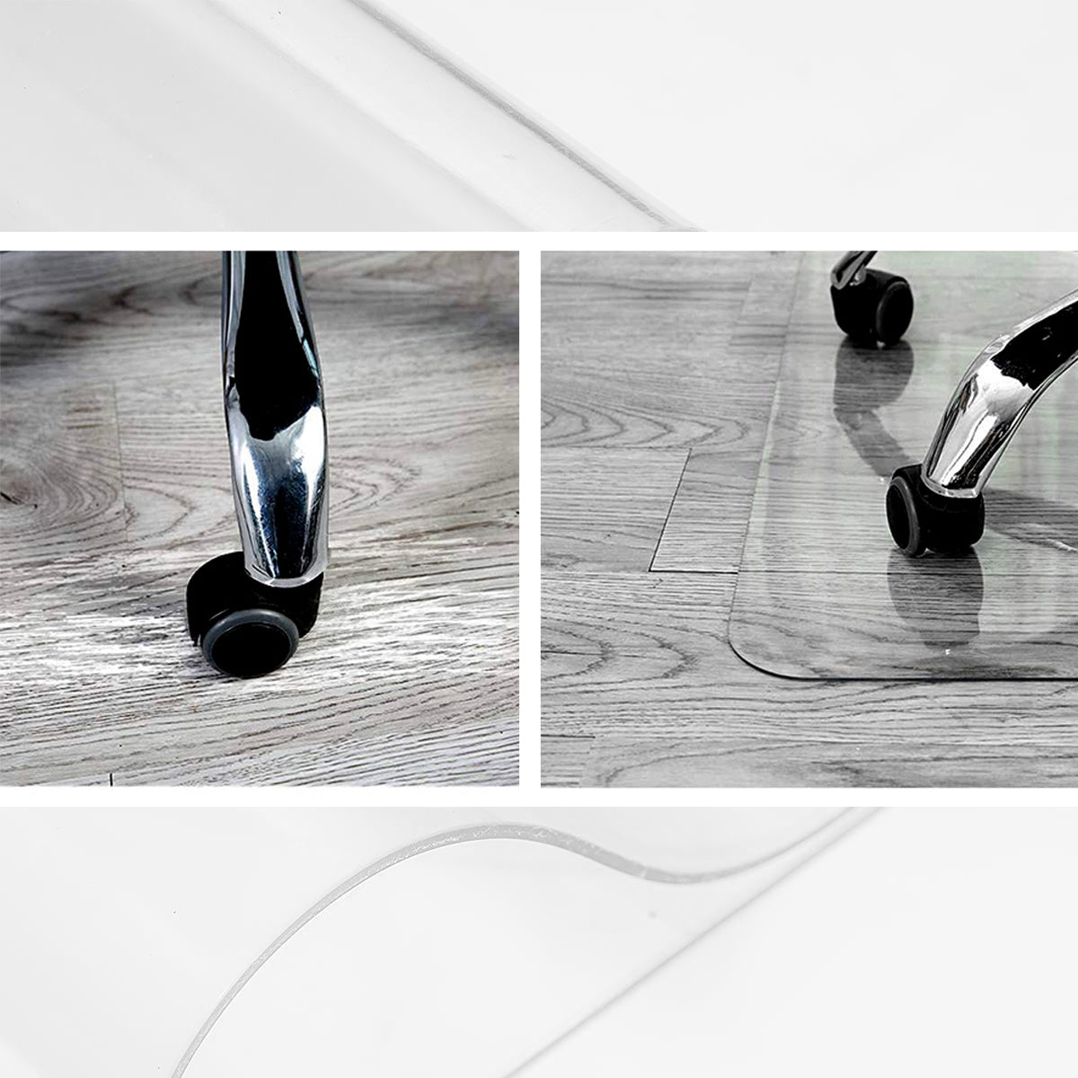 PROTECTIVE MAT POLYWEGLAN UNDER CHAIR TRANSPARENT FOR FLOOR 125X205 Packaging status original