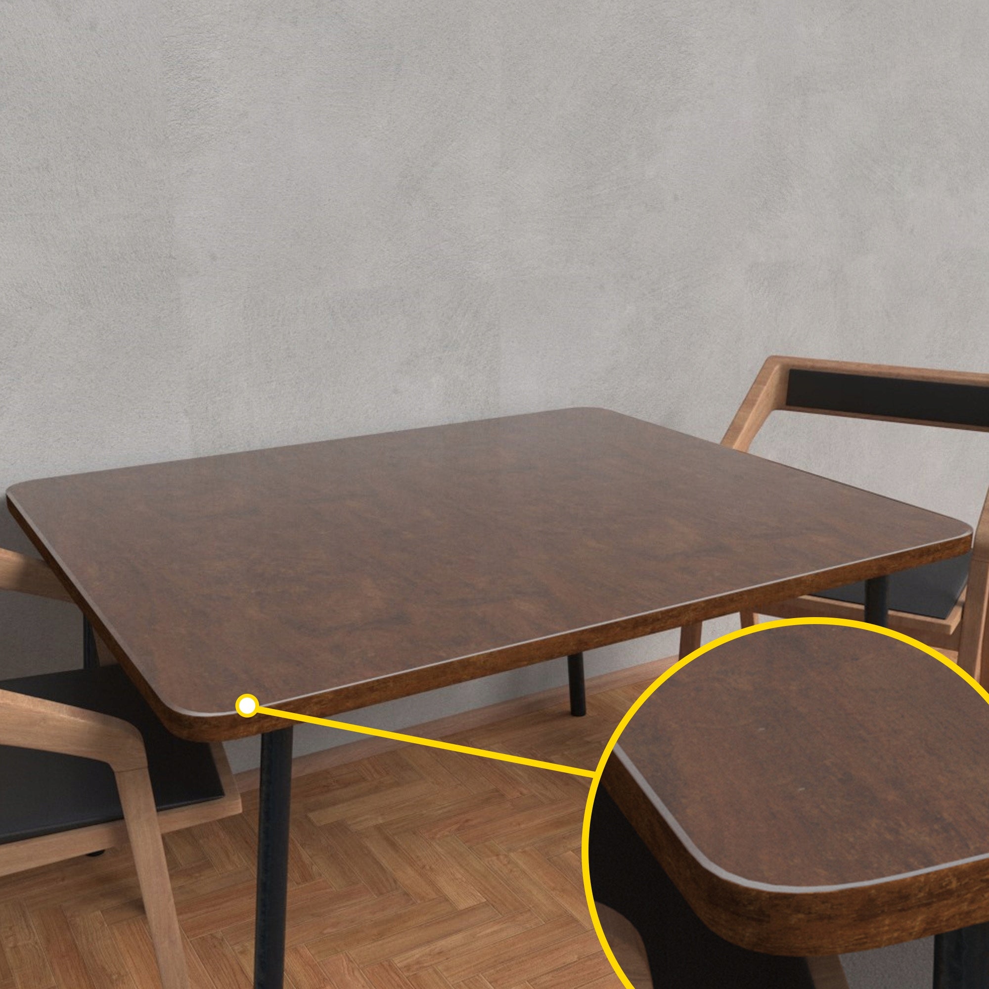 PROTECTIVE MAT TABLE PAD TABLE TOP 2mm 100x200 Brand Yucca Team