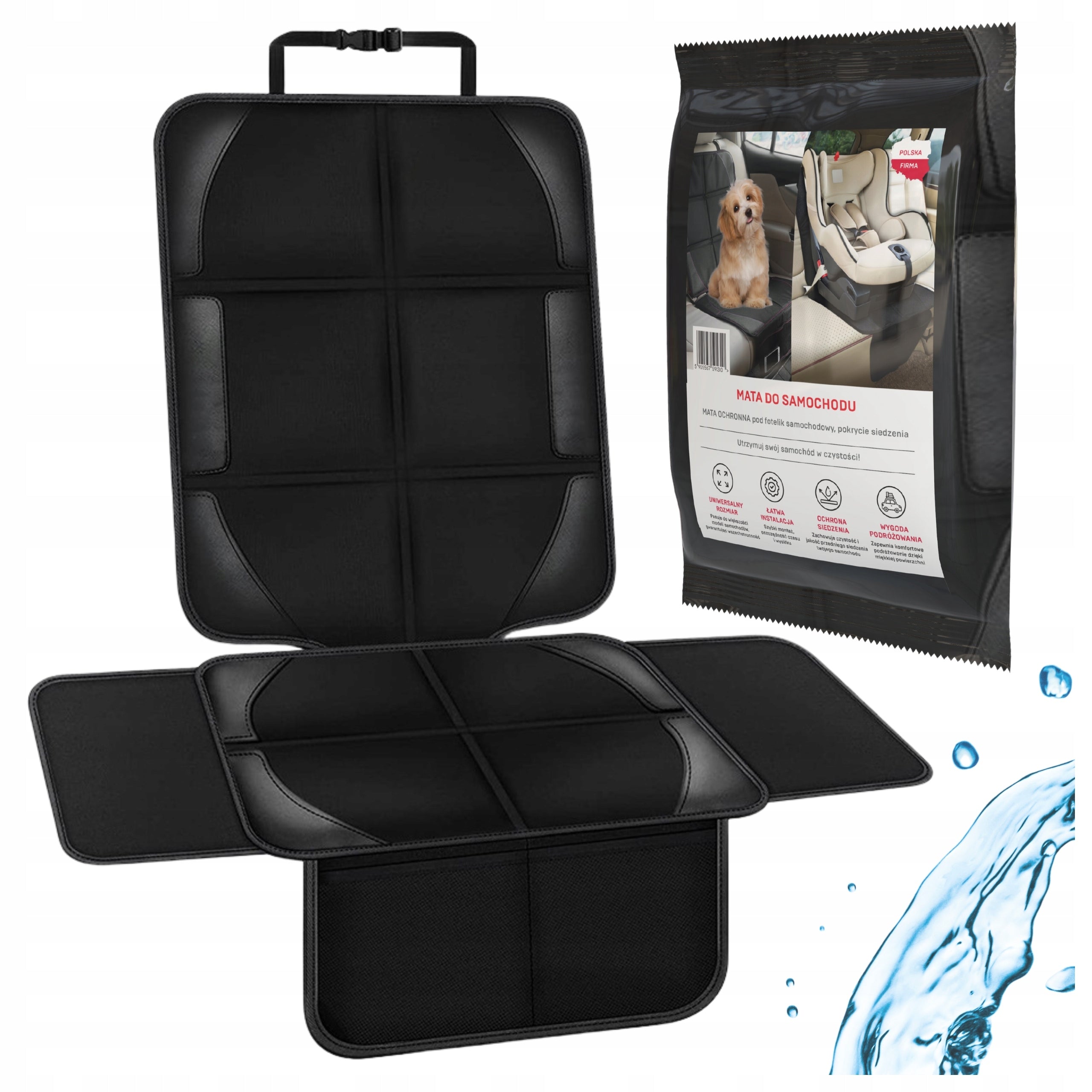 PROTECTIVE MAT under the seat Car seat for Baby Dog