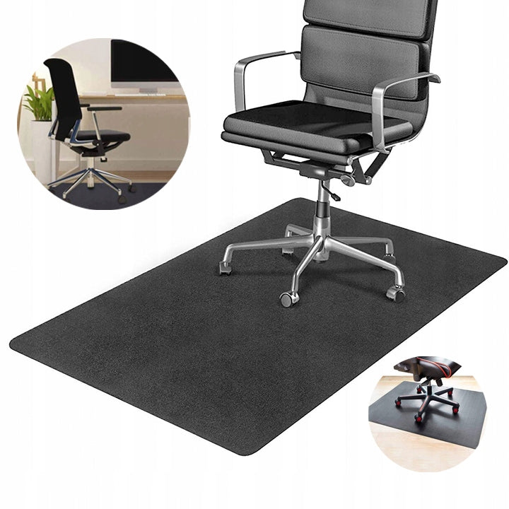 PROTECTIVE SEAT MAT BLACK OFFICE PAD