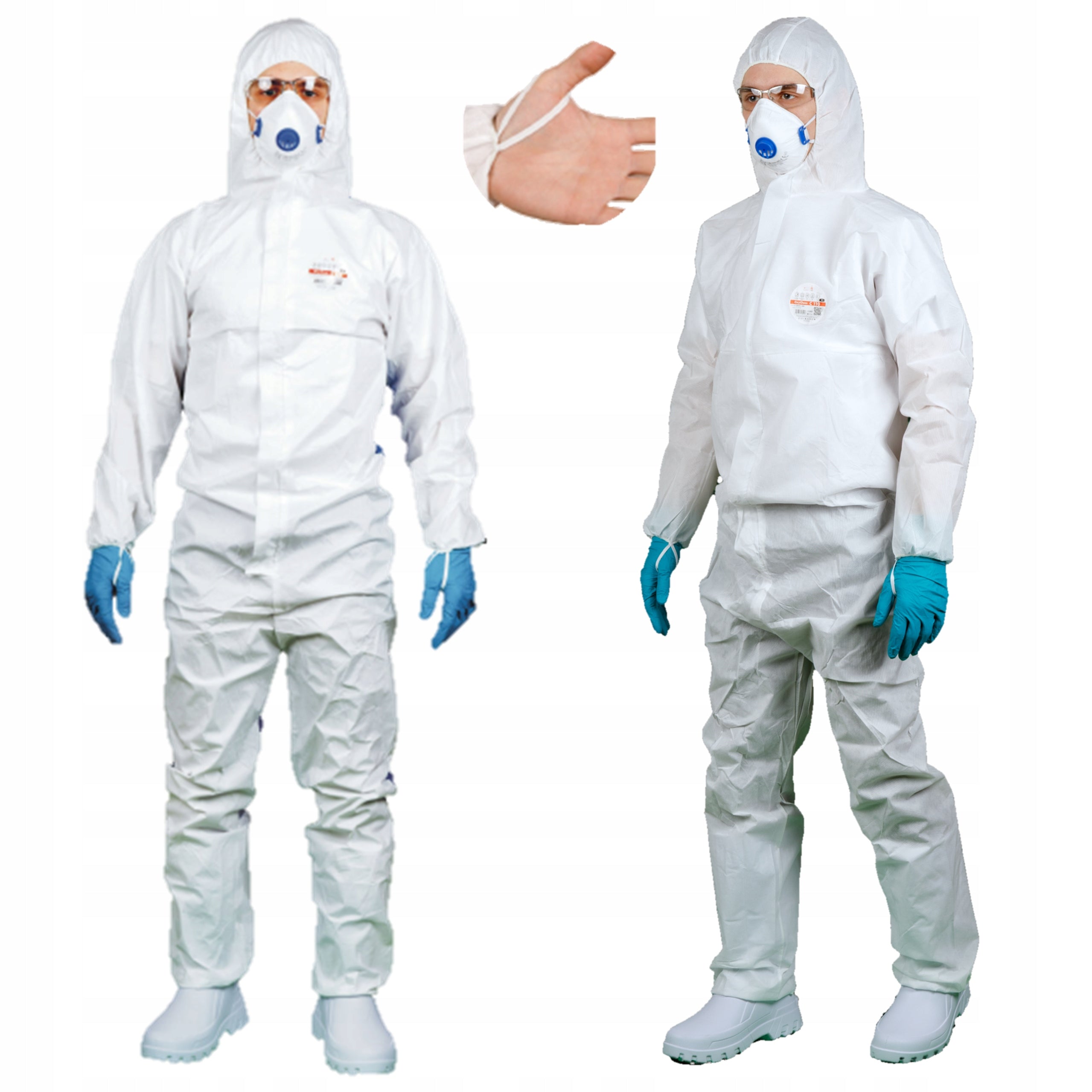 PROTECTIVE SUIT c110 5/6 wool asbestos lacquer dust size. XL