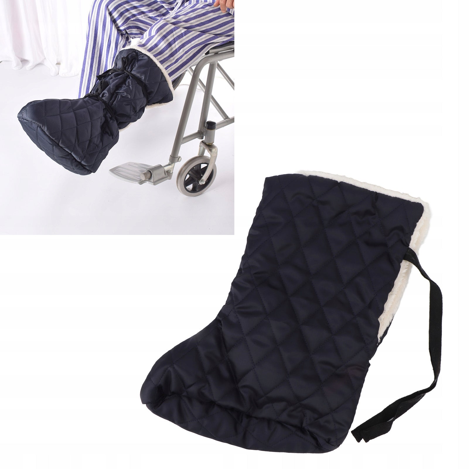 PROTECTOR SHOE FOR GYPSUM LEG WARMER HOME OFFICE HOSPITAL LACE-UP L26CM Packaging status original