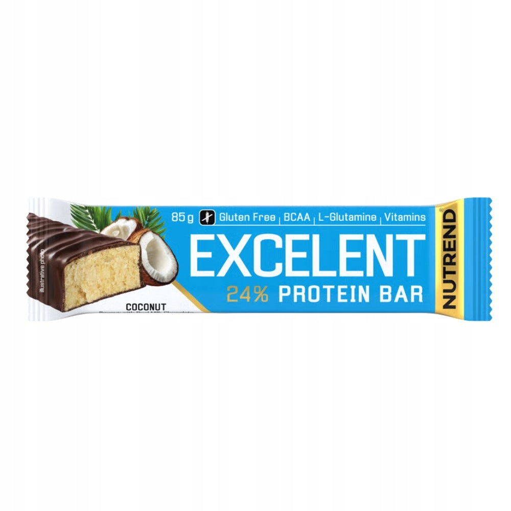 PROTEIN BAR NUTREND EXCELENT 85 g PROTEIN SNACK Expiration date at least six months from the date of purchase