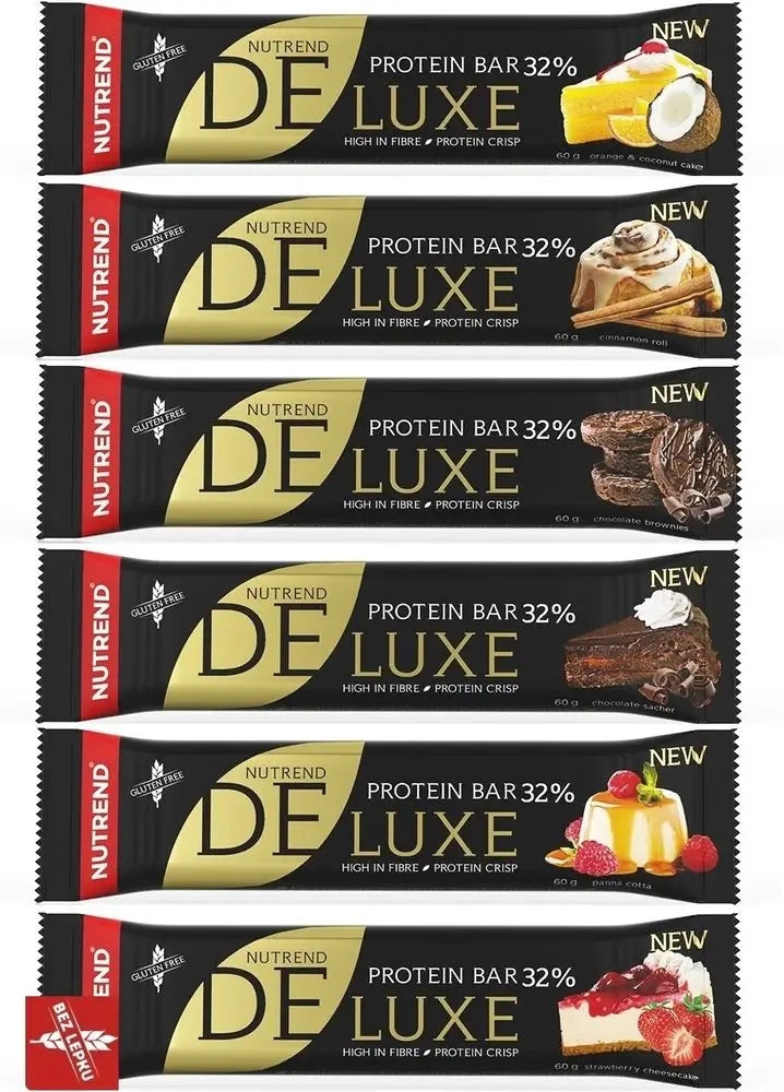 PROTEIN BAR Nutrend Deluxe Bar 60g chocolate sacher EAN (GTIN) 8594073177360