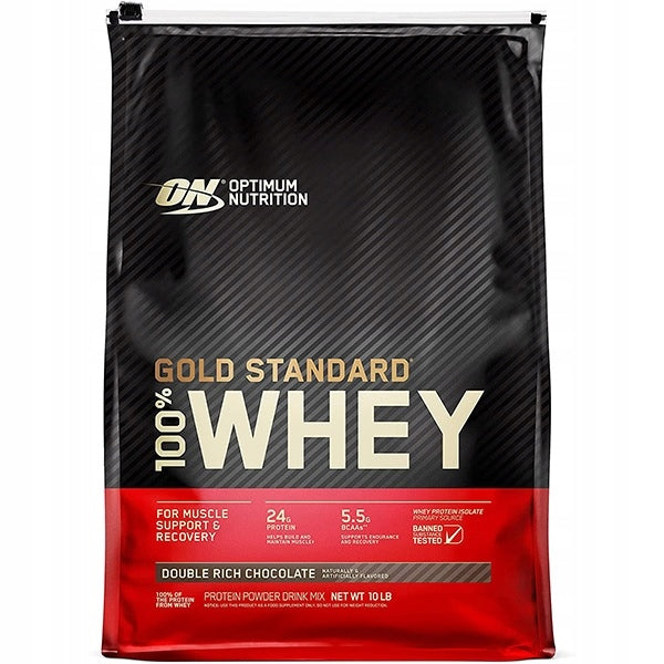 PROTEIN CONDITIONER GOLD Optimum Nutrition 4540g double chocolate Packaging status original