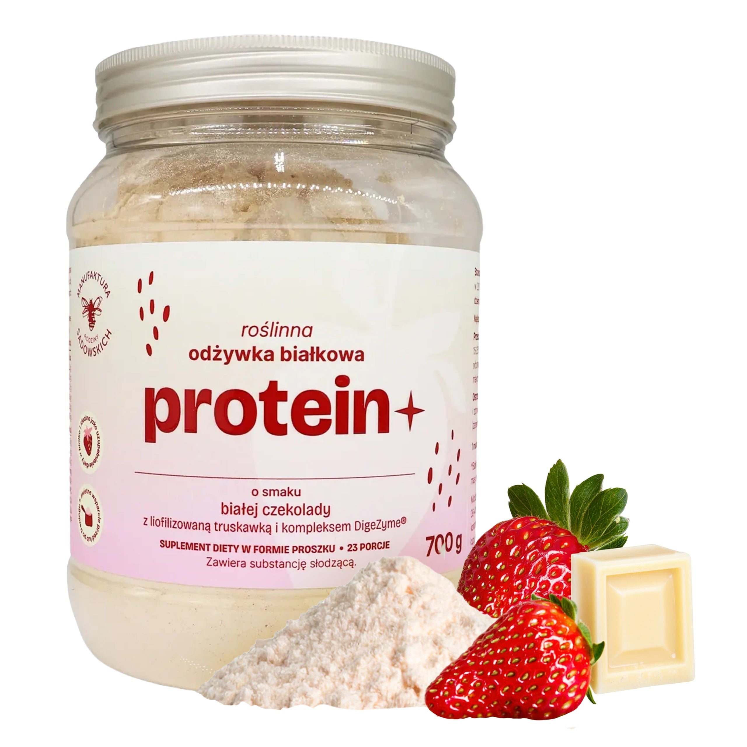 PROTEIN CONDITIONER Vegetable Protein 700 g without sugar vegetable strawberry