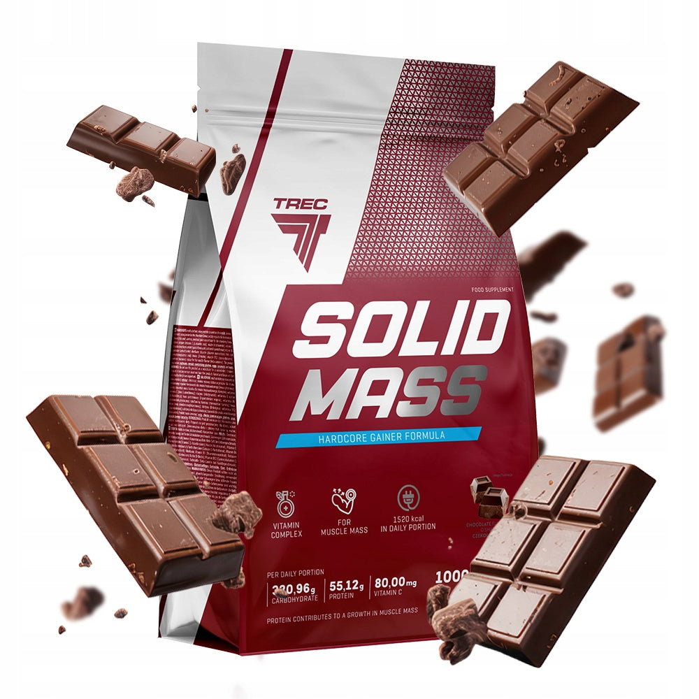 PROTEIN GAINER TREC SOLID MASS 1000 g CARBOHYDRATE CONDITIONER 1 kg