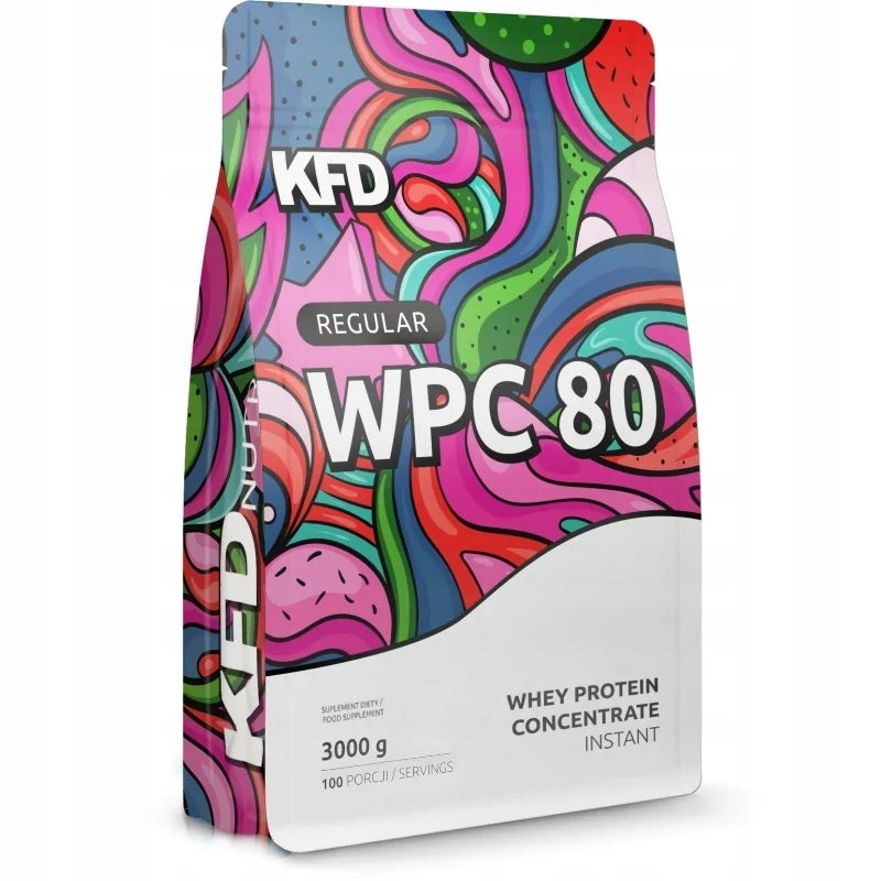 PROTEIN KFD PREMIUM REGULAR+ WPC 80 XXL 3000 G TASTE: YOGURT-BERRY