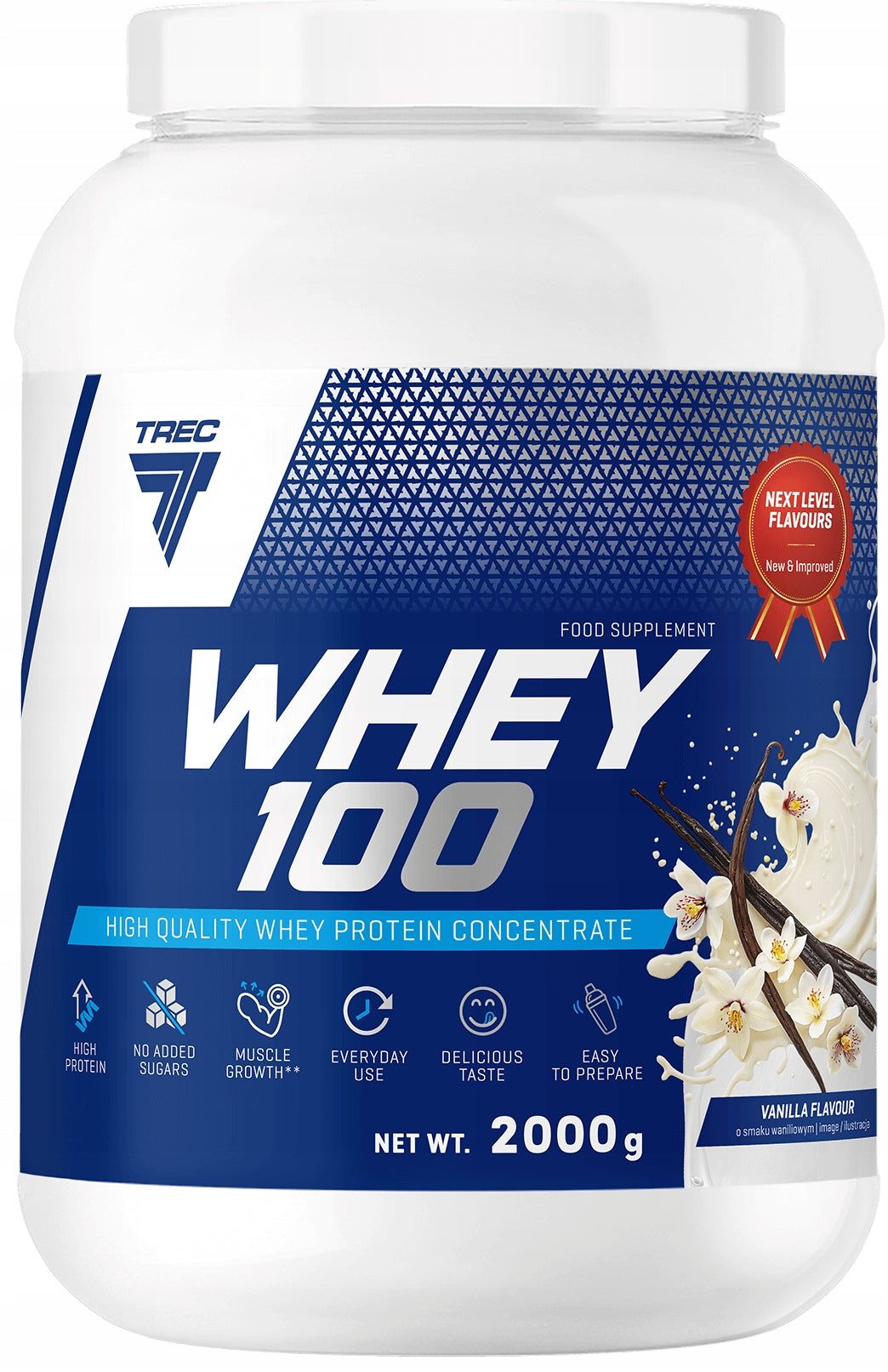 PROTEIN PREMIUM XXL TREC WHEY 100 PROTEIN SUPPLEMENT WPC MASS STRENGTH PROTEIN