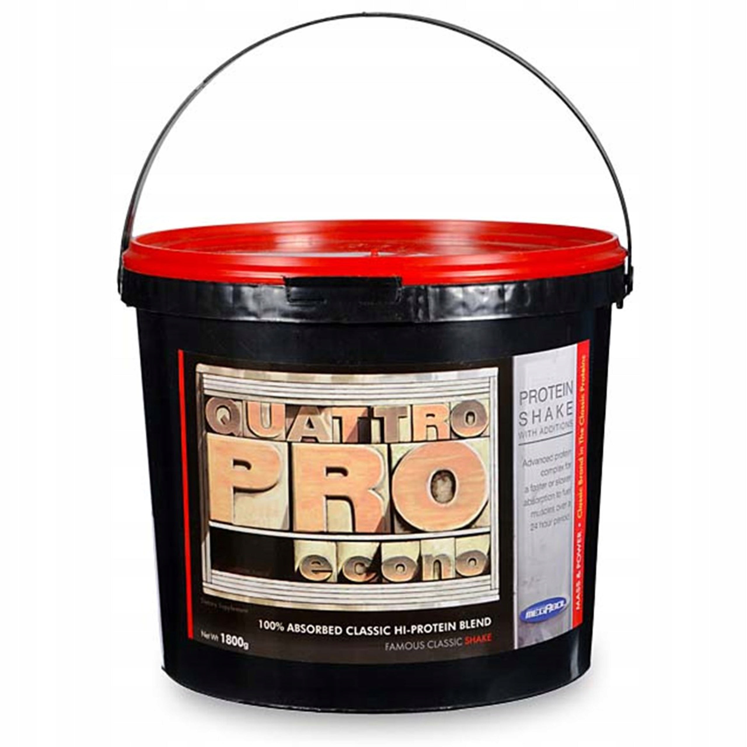 PROTEIN QUATTRO PRO ECONO WHEY Megabol 900g banana Expiration date at least six months from the date of purchase