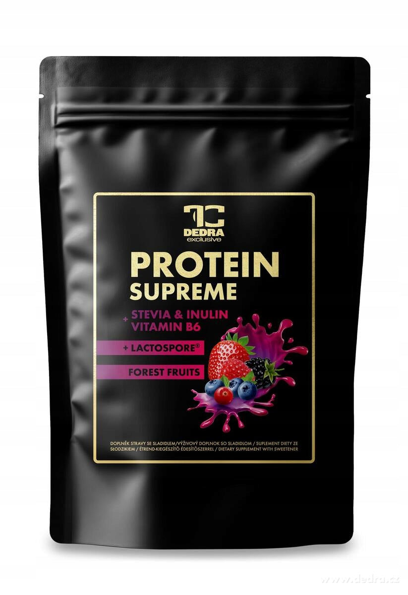 PROTEIN SUPREME | nápoj se Stevií, Inulinem a probiotikem LactoSpore Expiration date not specified