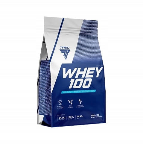 PROTEIN TREC 900g WHEY PROTEIN INCREASE IN MUSCLE MASS STRENGTH