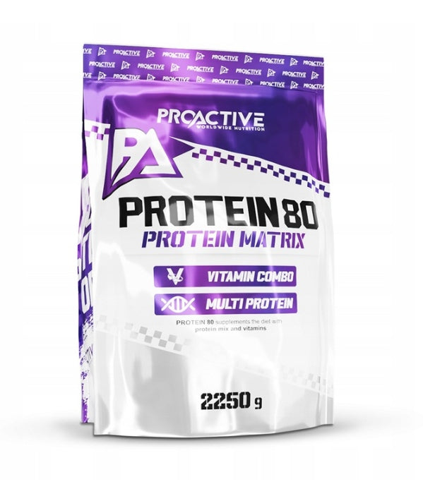 PROTEIN protein supplement mix protein ProActive Protein 80 2250g COCONUT Brand ProActive