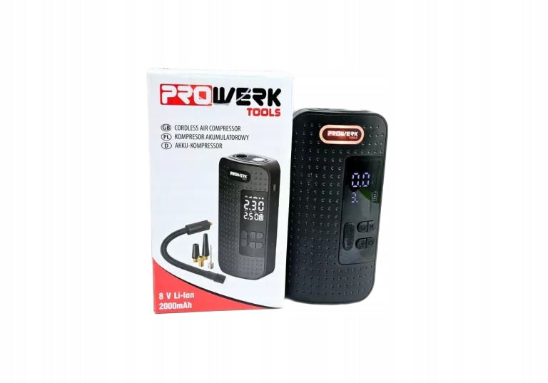 PROWERK TOOLS BATTERY COMPRESSOR
