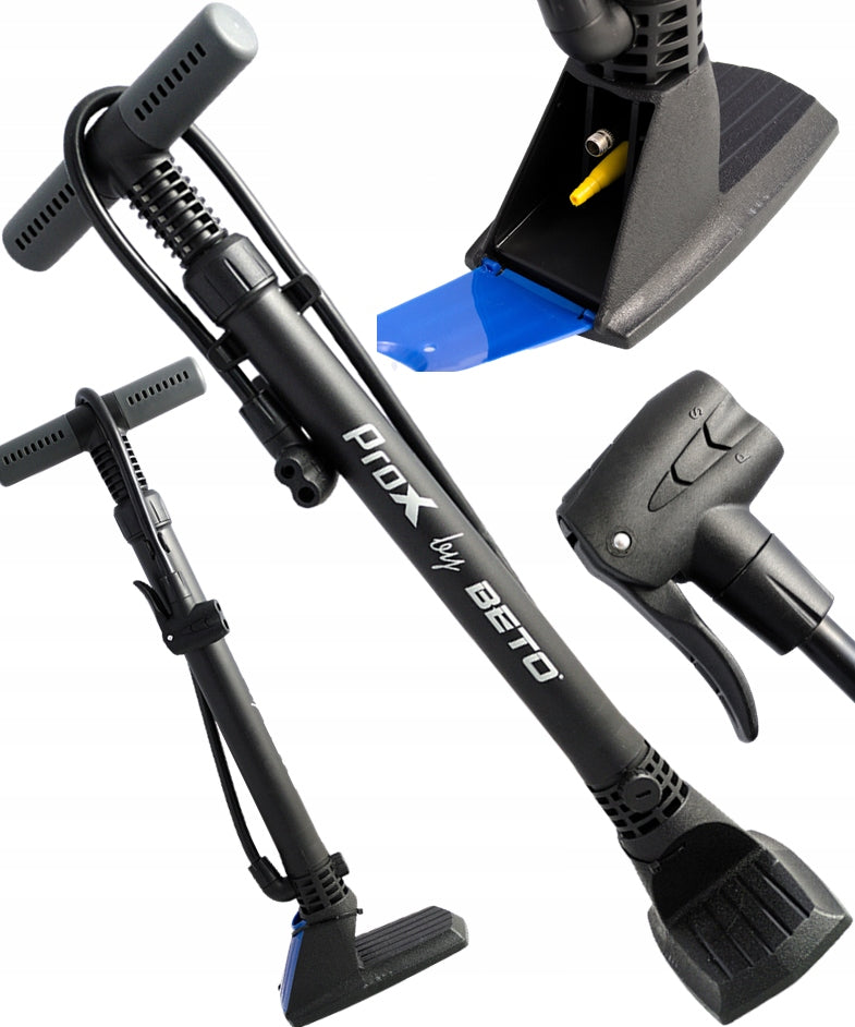 PROX BICYCLE PUMP WITH FLOOR HOSE AV/FV/DV