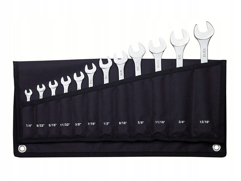 PROXXON 23816 Flat-Eye Wrenches INCH CASE