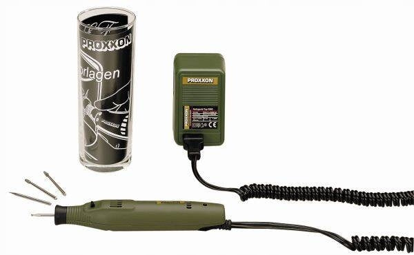PROXXON Engraving machine set Micromot GG12 accessories + suitcase PR28635 Brand Proxxon