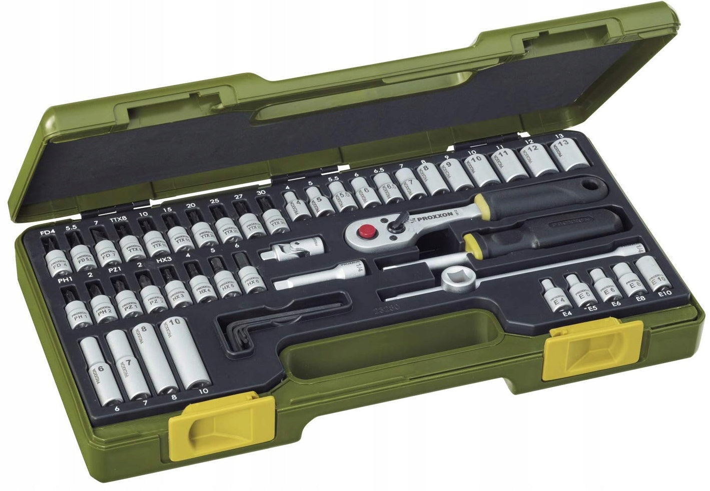 PROXXON PRECISION MECHANICS SET 1/4 PR23280 Brand Proxxon