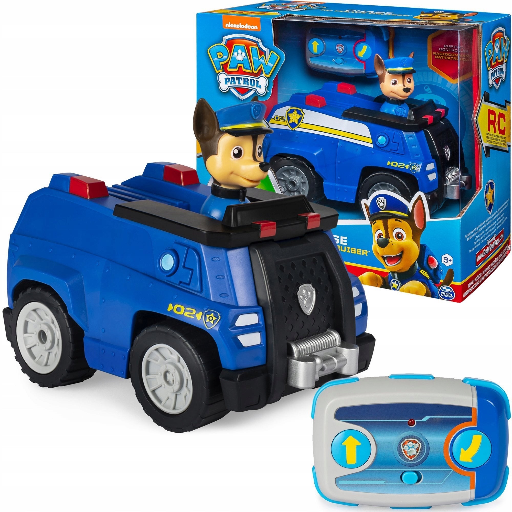 PSI PATROL CHASE REMOTE CONTROLLED VEHICLE POLICE CAR RC