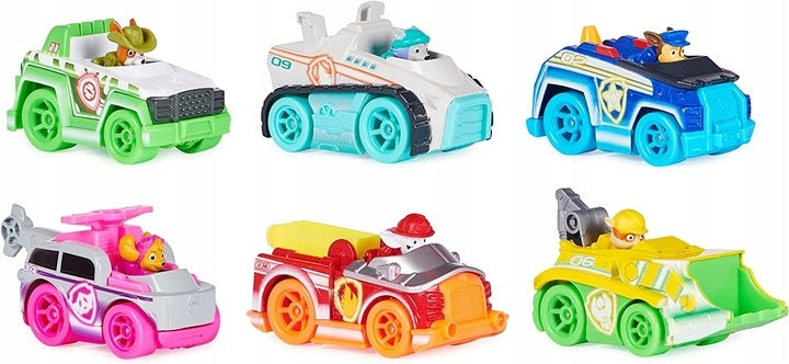 Dovanų pakuotė True Metal Neon Šuniukai Patruliai (Paw Patrol) SpinMaster