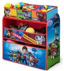PSI PATROL ORGANIZER CONTAINERS BOOKCASE TOYS