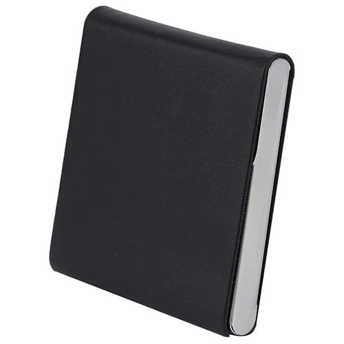 PU LEATHER CIGARETTE CASE BLACK UNIVERSAL Leather GIFT Brand no brand