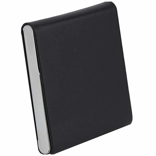 PU LEATHER CIGARETTE CASE BLACK UNIVERSAL Leather GIFT