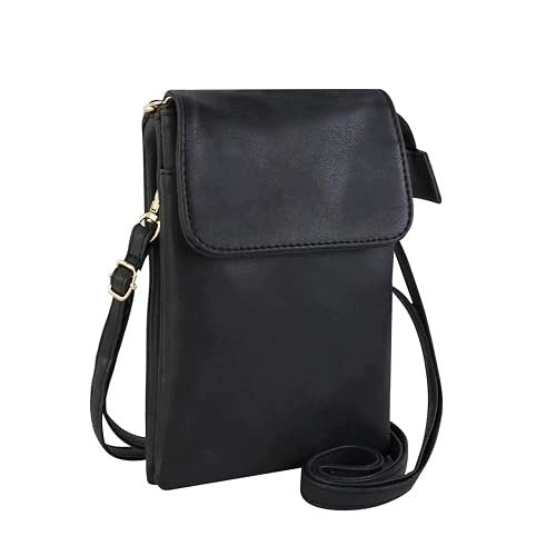PU LEATHER SHOULDER BAG FOR WOMEN CROSSBODY MULTI-POCKET FOR HOME Brand no brand
